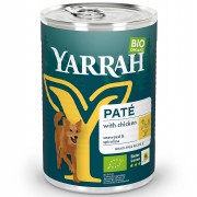 48er-Set Bio Pate mit Huhn 400g Hund Nassfutter Yarrah