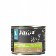 Bio Lamm mit Kokos und Birne 200g Katze Nassfutter Liebesgut